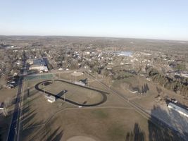 WILD ROSE KIWANIS PRESENTS CHECK FOR WR ELEMENTARY PLAYGROUND PROJECT