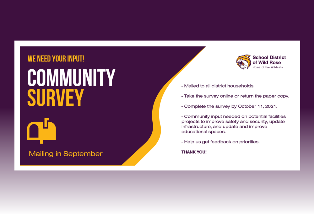 Community Survey Coming Soon